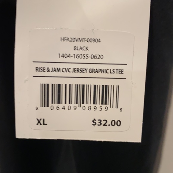 NEW Hurley Men’s Logo LS Tee Shirt - Picture 6 of 6